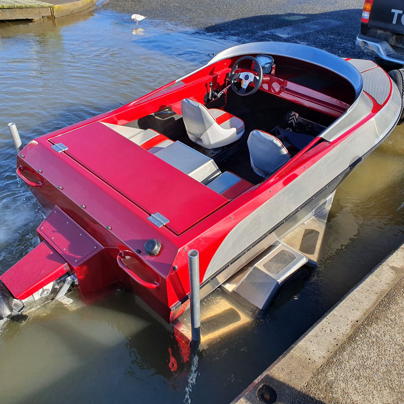2025 Kinocean Best 6m Sport Yacht-Supercharged Aluminum Jet Sprint Boat With Inboard Engine Available For Sale